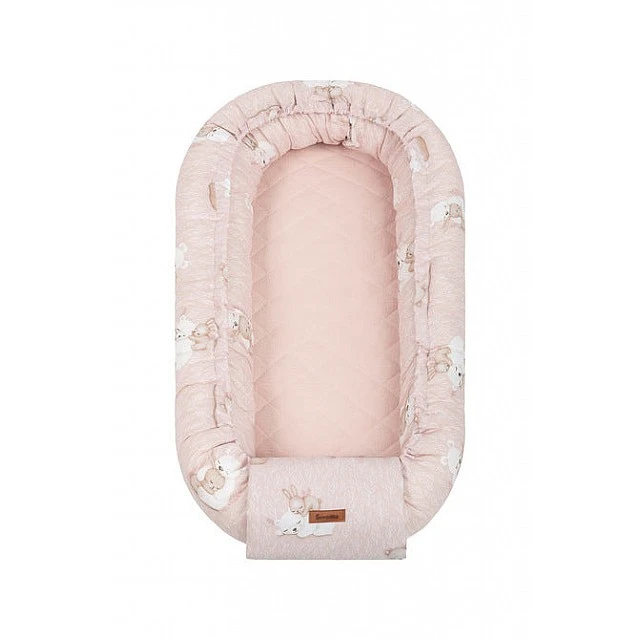 Baby Nest Muslin/Ranforce 80X45 Teddy Bear and Bunny Sensillo
