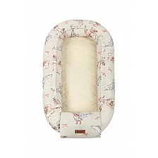 Baby Nest Muslin/Ranfors 80X45 Mouse And Goose Sensillo