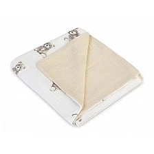 Baby Blanket Muslin Double Layer 75X100 Beige Bear Sensillo