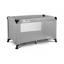Folding travel bassinet 1 level Basic Gray Caretero