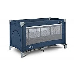 Folding Travel Bassinet 1 Level Basic Navy Caretero