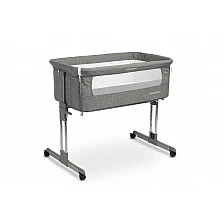 Next To Me Sleep2Gether Graphite cot Caretero