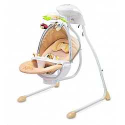 Electric Chaise Lounge and Swing Bugies Beige Caretero