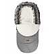 Winter fleece footmuff Eskimo grey