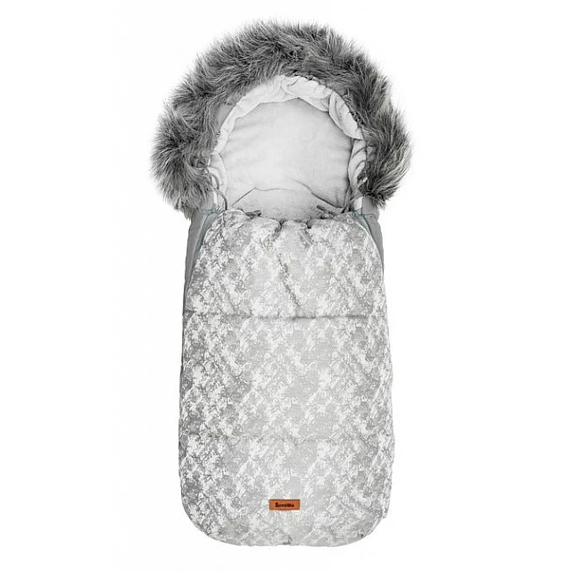 Winter footmuff Olaf Light Grey