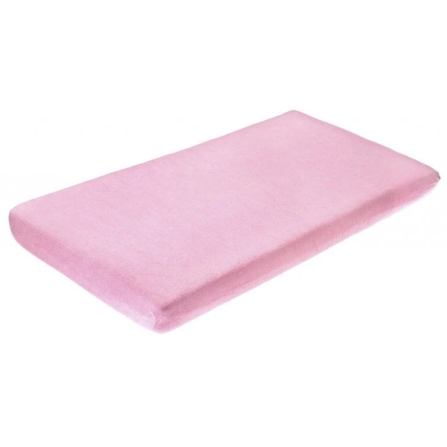 Waterproof fitted sheet Pink 120X60 Sensillo