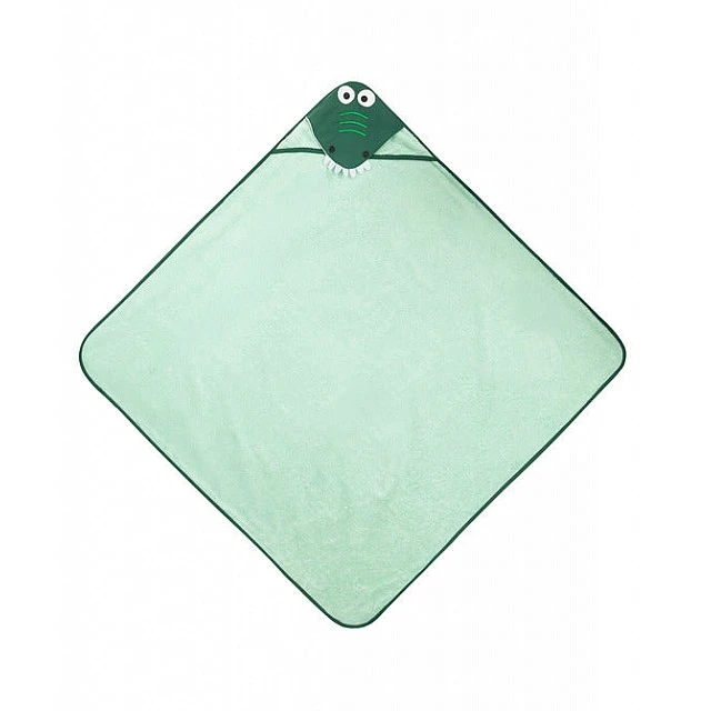 Water Friends Crocodile Bath Towel Green