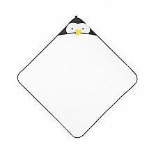 Bath towel Penguin Water Friends White