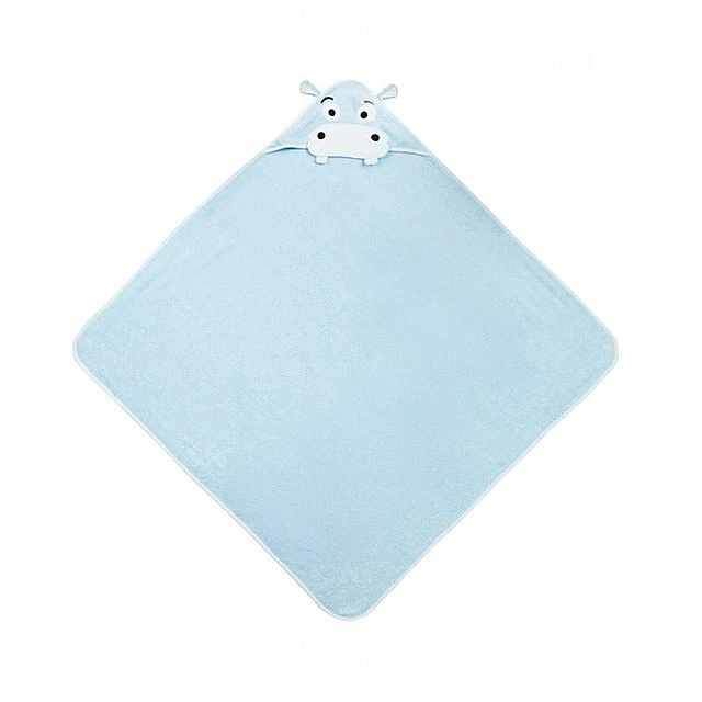 Bath towel Hippo Water Friends blue