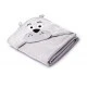 Bath Towel Bear Water Friends Gray