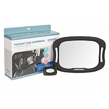 Caretero car mirror with led lights