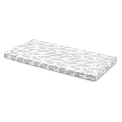Mattress for the crib, gray feathers, 120x60x6cm, Sensillo