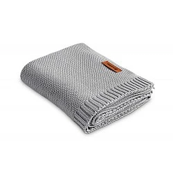 Bamboo And Cotton Blanket Gray 100x80cm