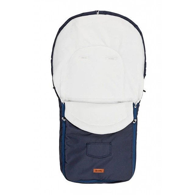 Winter Bag For Baby Stroller Dark Blue (95X40)