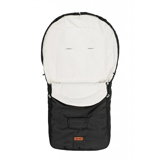 Winter Bag For Baby Stroller Black (95X40)