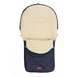 Winter Woolen Bag For Baby Stroller Dark Blue (95X40)