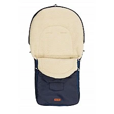 Winter Woolen Bag For Baby Stroller Dark Blue (95X40)