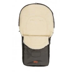 Зимно Вълнено Чувалче За Детска Количка Графит (95X40)