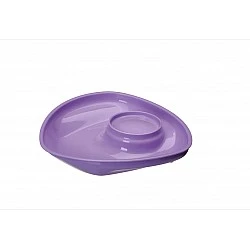 Children’s Plate With Vacuum Purple Vital Baby