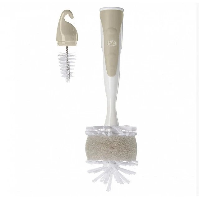2in1 Universal Brush for Baby Bottles and Teats EarthSmart Vital Baby