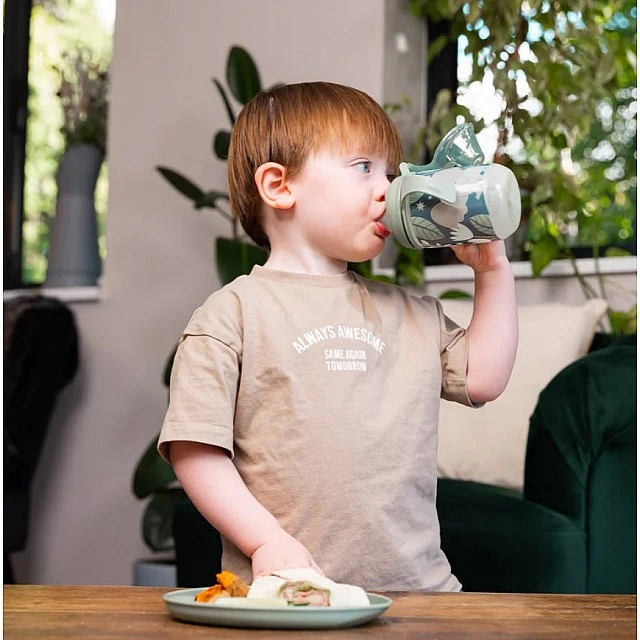 EarthSmart Vital Baby Non-Spill Cup with Soft Spout 350 ml Glow in the Dark