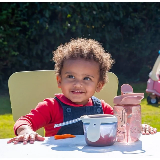 EarthSmart Vital Baby Non-Spill Cup with Straw 350 ml Strawberry