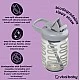 EarthSmart Vital Baby Non-Spill Cup with Straw 350 ml Gray