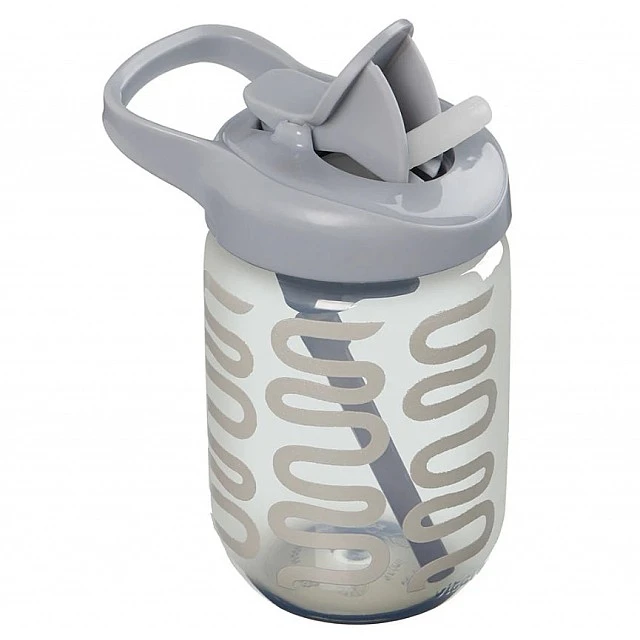 EarthSmart Vital Baby Non-Spill Cup with Straw 350 ml Gray