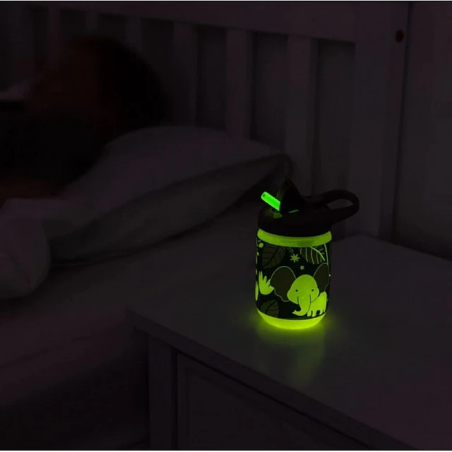 EarthSmart Vital Baby Non-Spill Cup with Straw 350 ml Glow in the Dark