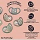 EarthSmart Vital Baby Soothing Airflow Pacifiers 6-18 Months