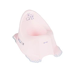 Baby anatomical musical potty Bunnies pink
