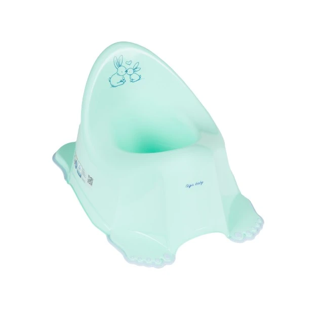 Baby anatomical musical potty Bunnies mint