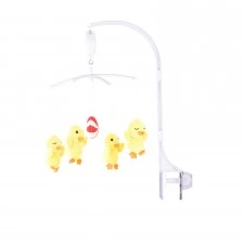 Duck musical bed toy