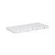 Folding mattress 60/120/6 white/beige stars