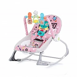 Musical rocking chair Baby Spa pink