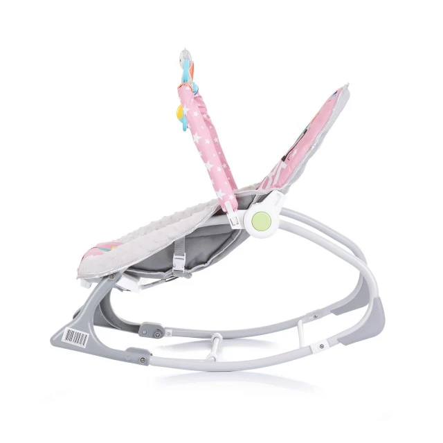 Musical rocking chair Baby Spa pink