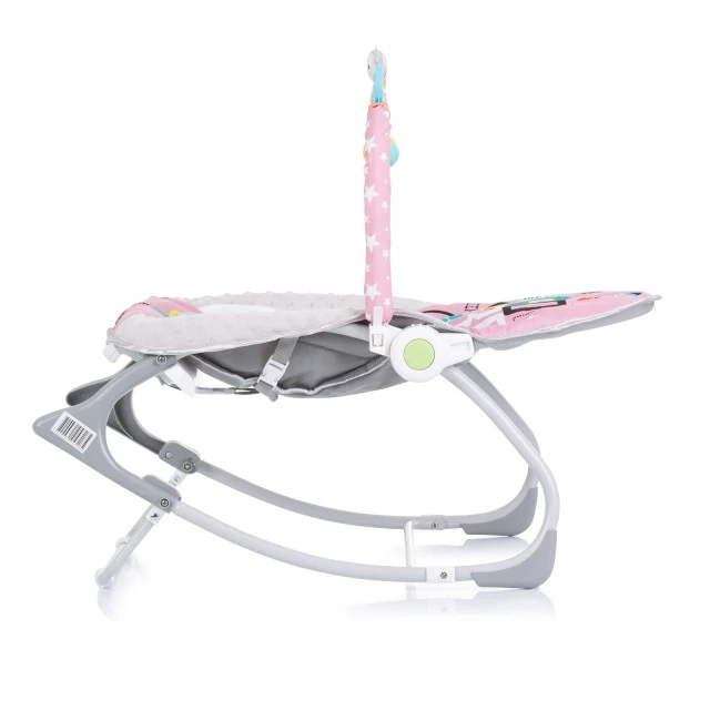Musical rocking chair Baby Spa pink