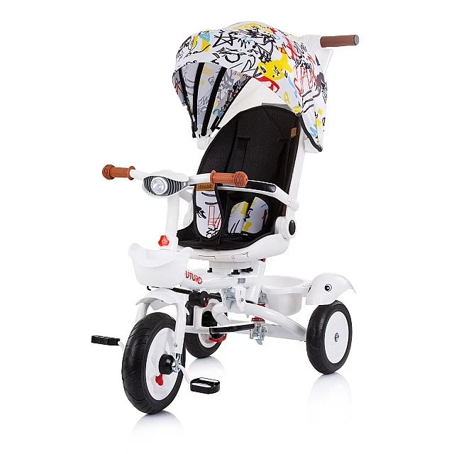 Tricycle with canopy Futuro graffiti