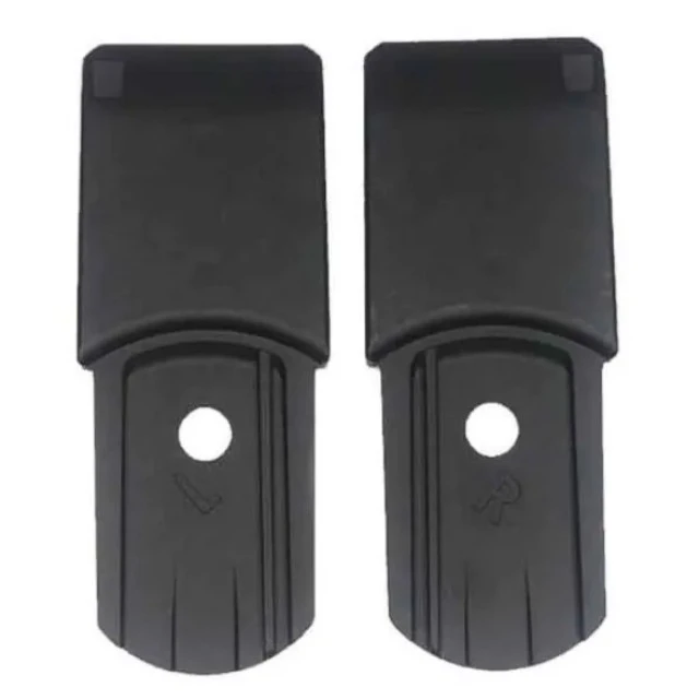 Adapters for shopping bag and basket