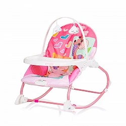 Musical lounger Enjoy pink