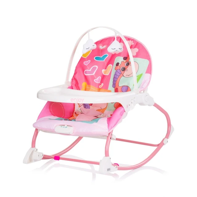 Musical lounger Enjoy pink