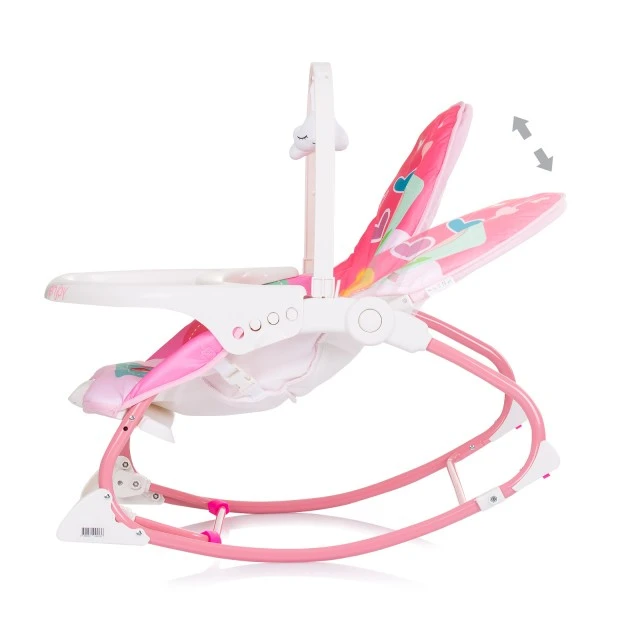 Musical lounger Enjoy pink