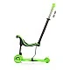 Multi Plus scooter with green handle