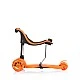 Multi Plus scooter with orange handle