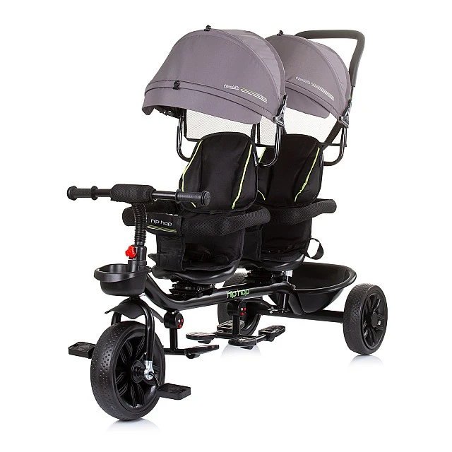 Twin Tricycle Hip Hop Graphite