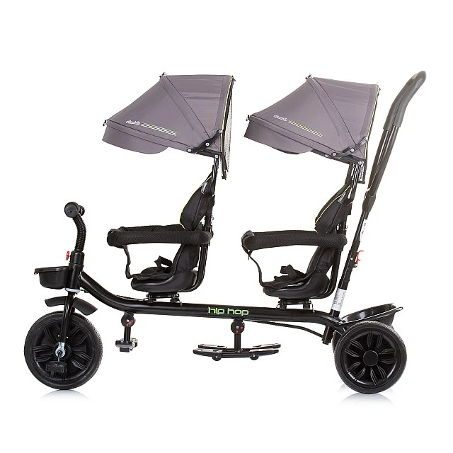 Twin Tricycle Hip Hop Graphite