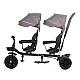 Tricycle for twins Hip Hop graphite