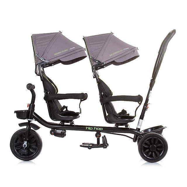 Twin Tricycle Hip Hop Graphite
