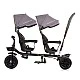 Tricycle for twins Hip Hop graphite