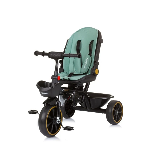 Tricycle with canopy Max Sport pastel green